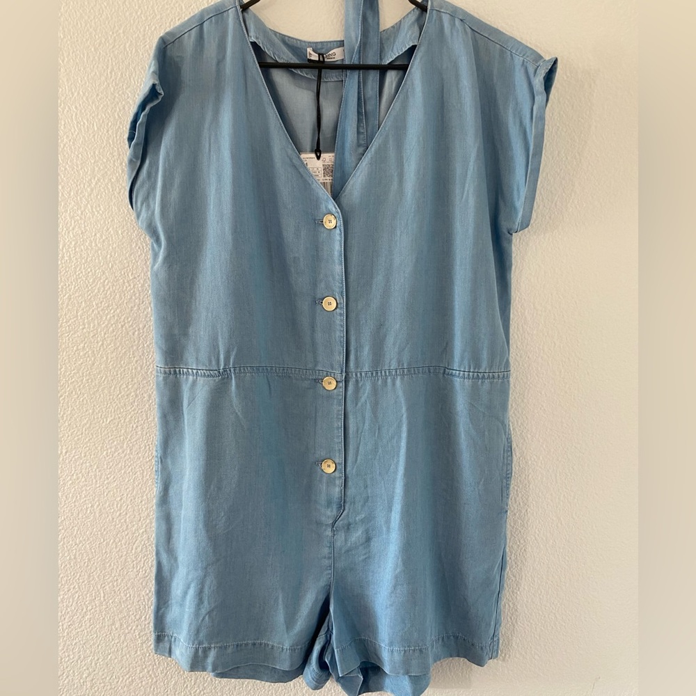 Blue romper